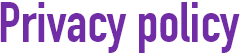 privacy policy